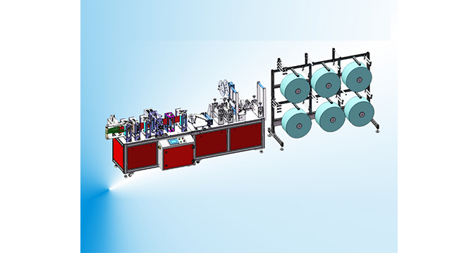 KN95/N95 Automatic Mask Forming Machine
